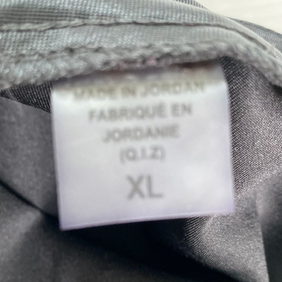 Women’s Faux Suede Black and Purple Windowpane Plaid Ankle Pants XL Stretch - Picture 4 of 9